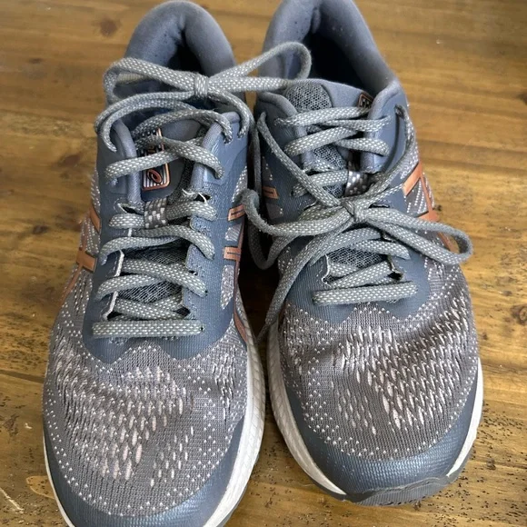 Asics Gel-Kayano 26 Gray Brown Shoes Sneakers Women Size 9 - Picture 2 of 7